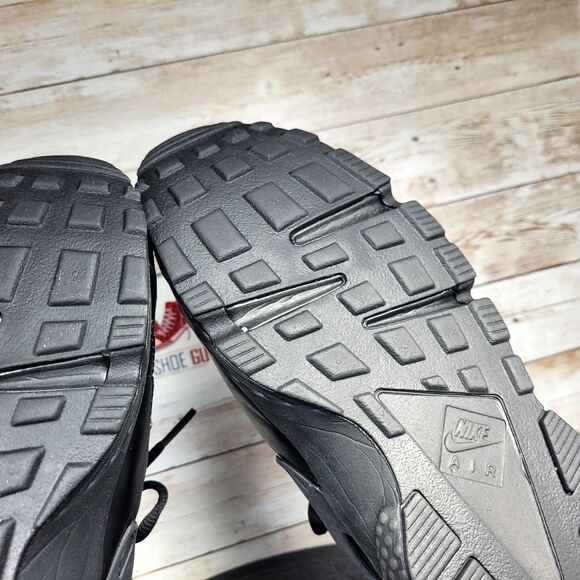 Nike Air Huarache Women's Size 9 Triple Black Athletic Shoes - Picture 10 of 12